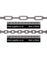 Grade 316 Stainless Steel Chain 8mm